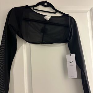 Alo Yoga Mesh Shrug